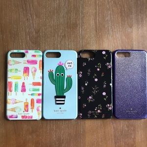 Kate Spade cell phone cases (all 4)